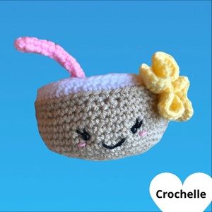 Crochet Amigurumi Coconut Drink